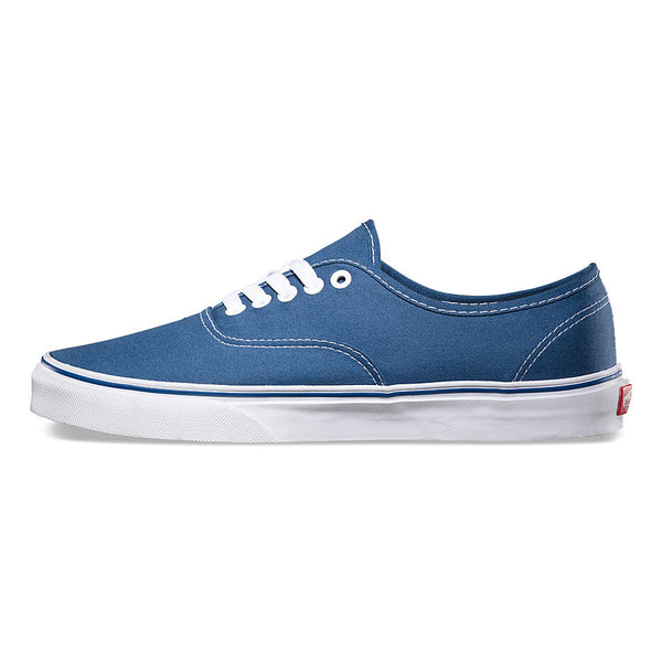 Vans Women Authentic Navy Blue White Skate Shoes
