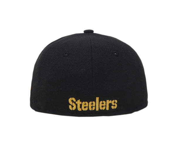 New Era 59Fifty Kids Hat NFL Team Pittsburgh Steelers Fitted Hat