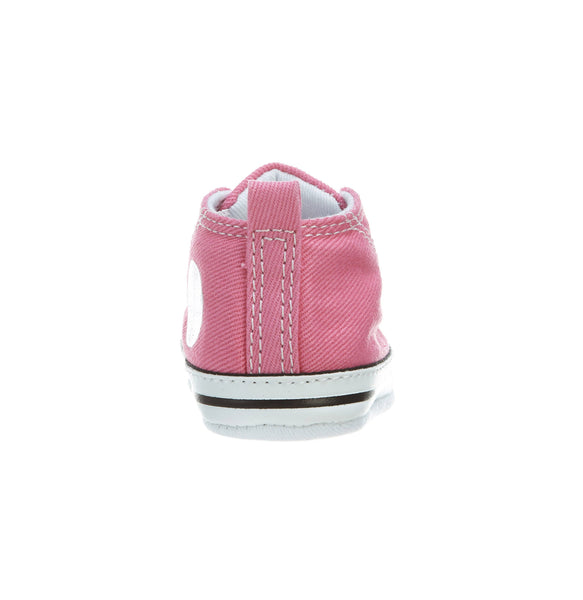 [88871] Converse Newborn/Crib Shoes First Pink/White Star