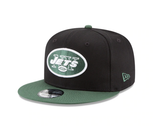 New Era 9Fifty NFL New York Jets Baycik Black/Green Snapback Cap