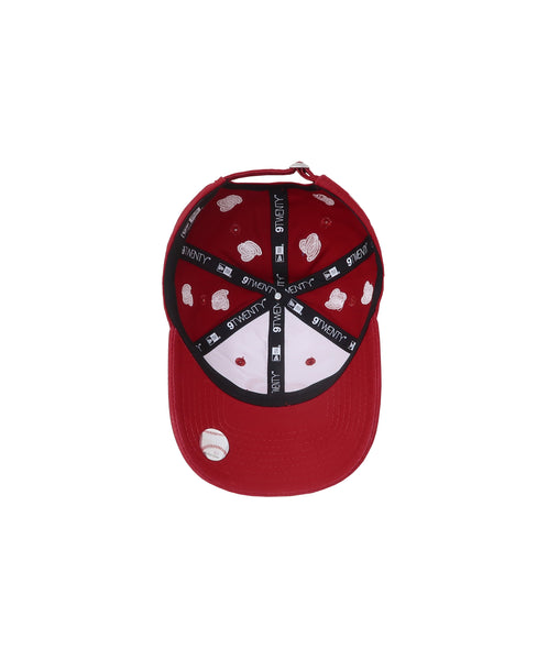 New Era 9Twenty MLB Washington Nationals Logo Red Adjustable Cap