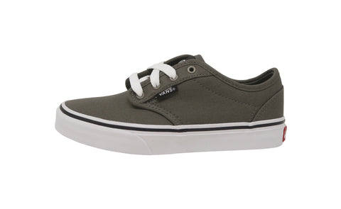 Vans Kids Shoes Atwood Canvas Charcoal Gray Sneakers