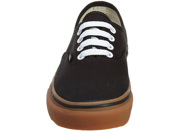 Vans Black Gum Authentic Kids Youth Shoes
