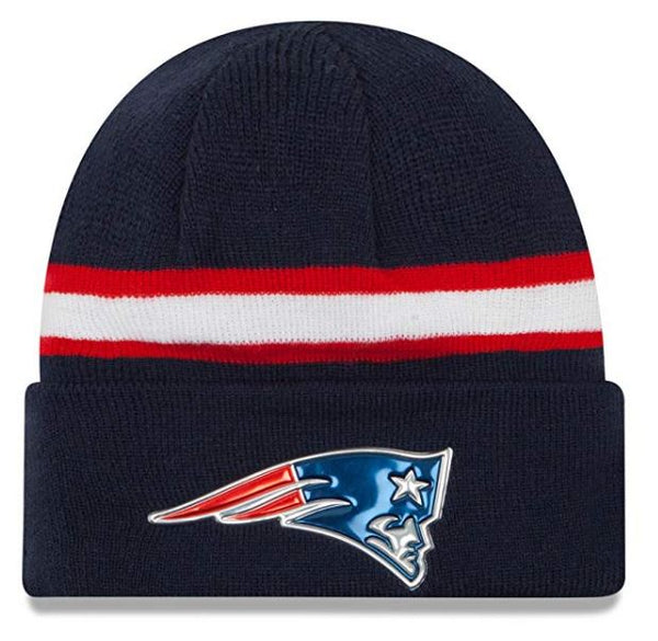 New Era NFL New England Patriots Cuffed Beanie 2016 On Field Color Rush Knit Hat