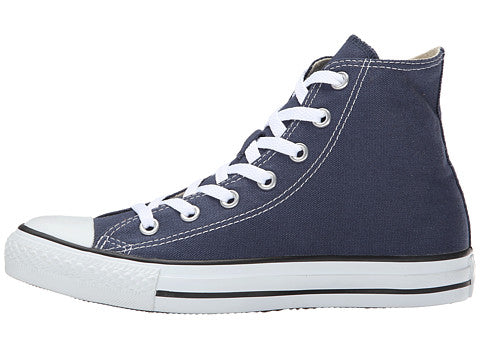 [3J233] Converse Kids Youth Boys Girls All Star Hi Navy Blue Shoes