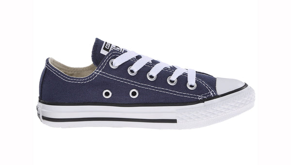 [3J237] Converse All Star Low Top Navy Shoes Kids/Youth