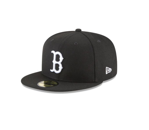 New Era 59Fifty MLB Boston Red Sox Basic Black Fitted Cap 8 1/8
