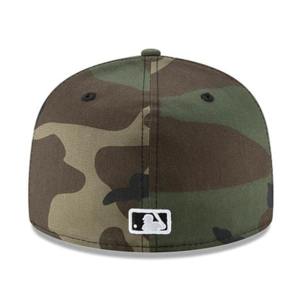 New Era Chicago Cubs Woodland Camo Basic 59FIFTY Fitted Men Hat