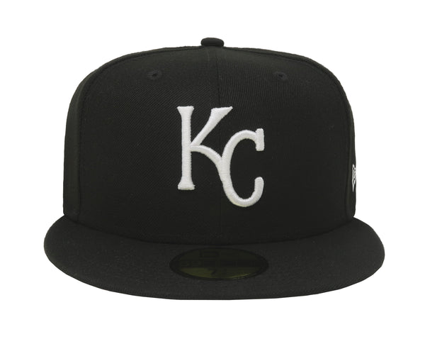 New Era 59Fifty League Basic Kansas City Royals Black & White Cap