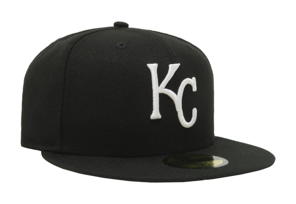 New Era 59Fifty League Basic Kansas City Royals Black & White Cap