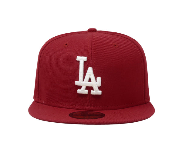 New Era Men 59Fifty MLB Basic Team Los Angeles Dodgers Fitted Hat