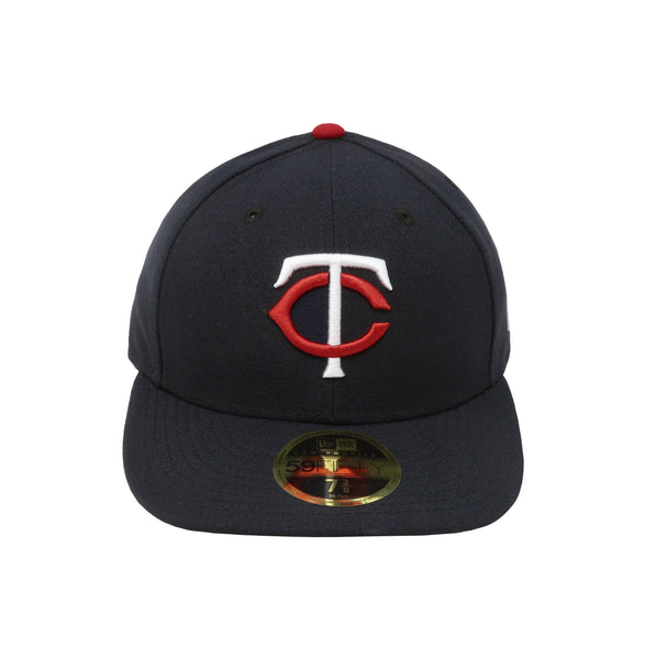 New Era Men 59Fifty MLB Team Minnesota Twins Low Profile Fitted Hat