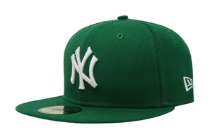 New Era 59Fifty MLB Basic Team New York Yankees Green Fitted Men Cap
