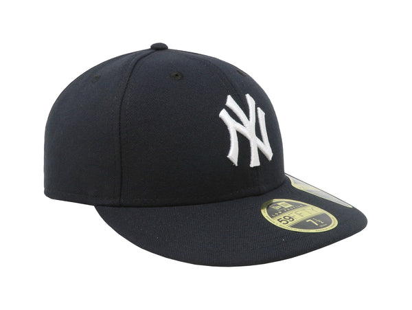 New Era Men 59Fifty MLB Team New York Yankees Fitted Low Profile Hat