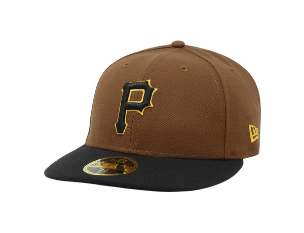 New Era Men 59Fifty MLB Team Pittsburgh Pirates Low Profile Fitted Hat