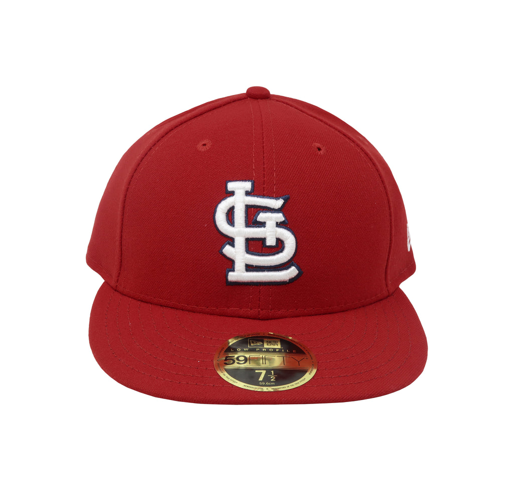 New Era 59FIFTY Men's MLB St. Louis Cardinals Stl Navy Fitted Cap 8 3/8