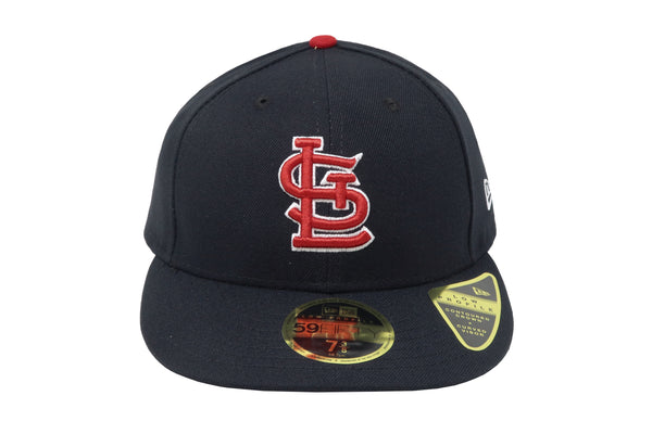 New Era 59Fifty MLB Team St. Louis Cardinal Low Profile Fitted Navy Cap