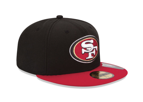 New Era Men 59Fifty NFL Team San Francisco 49ERS Fitted Hat