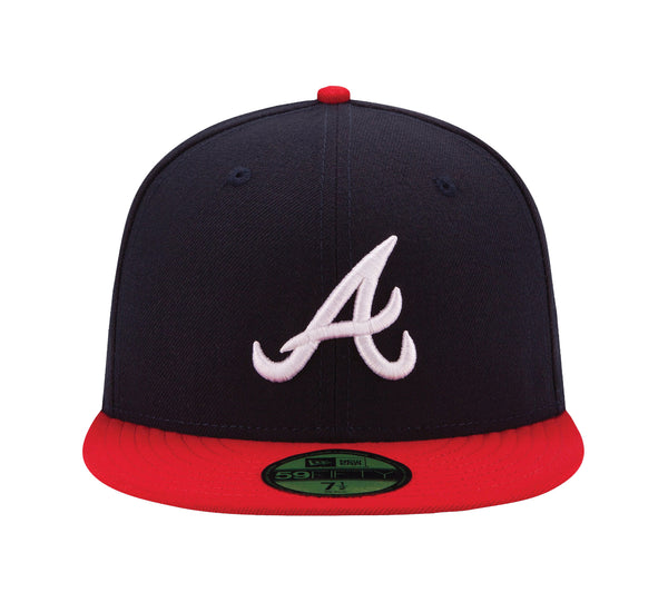New Era Men 59Fifty MLB Team Atlanta Braves Home Fitted Hat