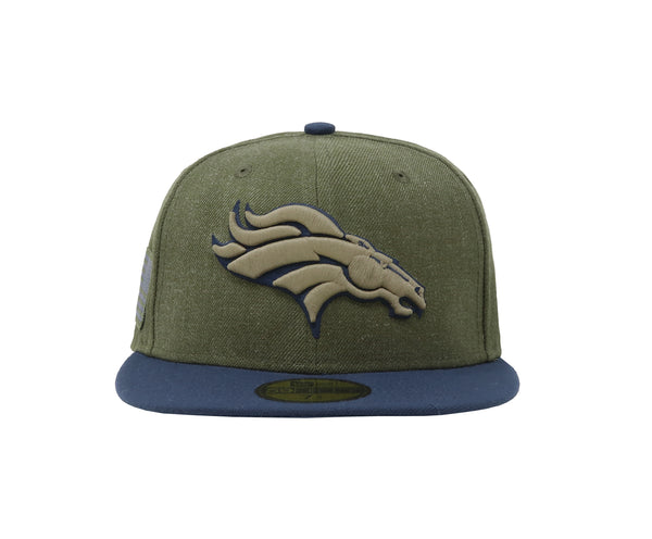 New Era 59Fifty NFL Team Denver Broncos Salute To Service Men Fitted Hat
