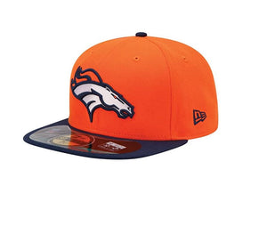 New Era Men 59Fifty NFL Team Denver Broncos Fitted Hat