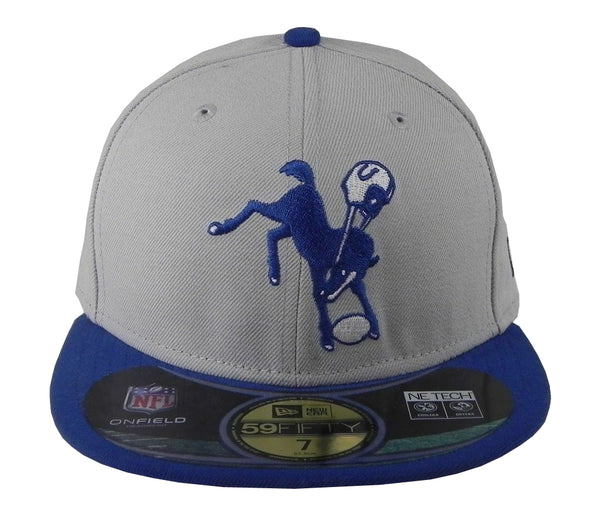 New Era Men Cap 59Fifty NFL Team Indianapolis Colts Classic Fitted Hat