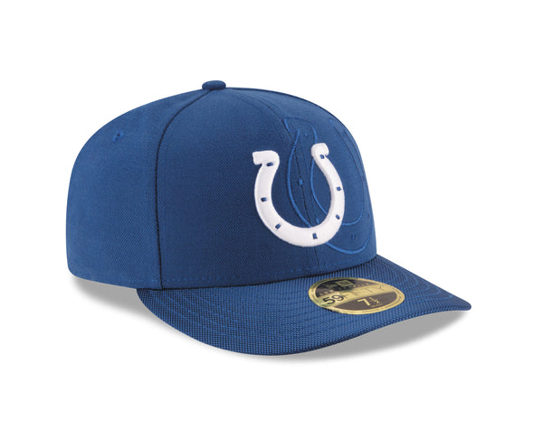 New Era Men Cap 59Fifty NFL Team Indianapolis Colts Fitted Low Profile Hat