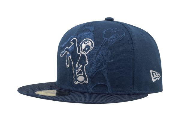 New Era Men Cap 59Fifty NFL Team Indianapolis Colts "horse" Fitted Hat
