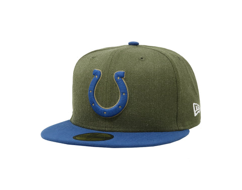 New Era Men Cap 59Fifty Team Indianapolis Colts Salute to Service Fitted Hat