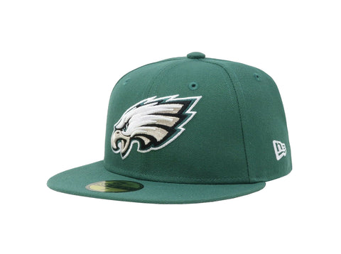 New Era Men Cap 59Fifty NFL Team Philadelphia Eagles Fitted Hat