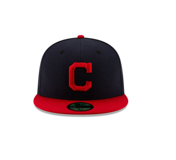 New Era Two tone Cleveland Indians Authentic Collection 59FIFTY Fitted cap