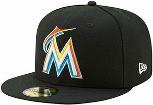 New Era 59Fifty MLB Cap Florida Marlins Authentic On Field Fitted Home Hat