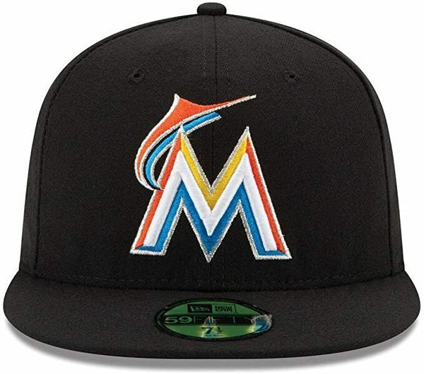 New Era 59Fifty MLB Cap Florida Marlins Authentic On Field Fitted Home Hat