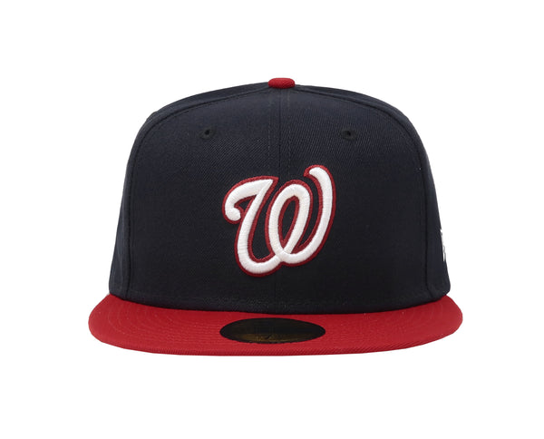 New Era 59Fifty MLB Washington Nationals Navy Blue/Red/White Cap