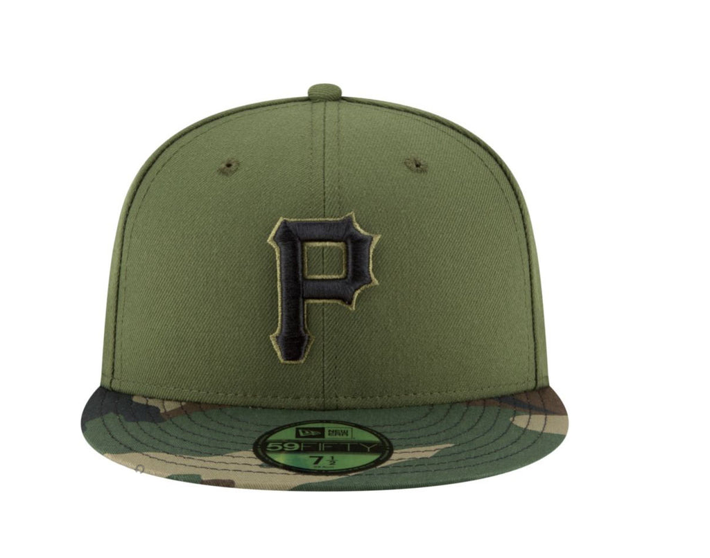 Pittsburgh Pirates New Era Autumn 59FIFTY Fitted Hat - Camo