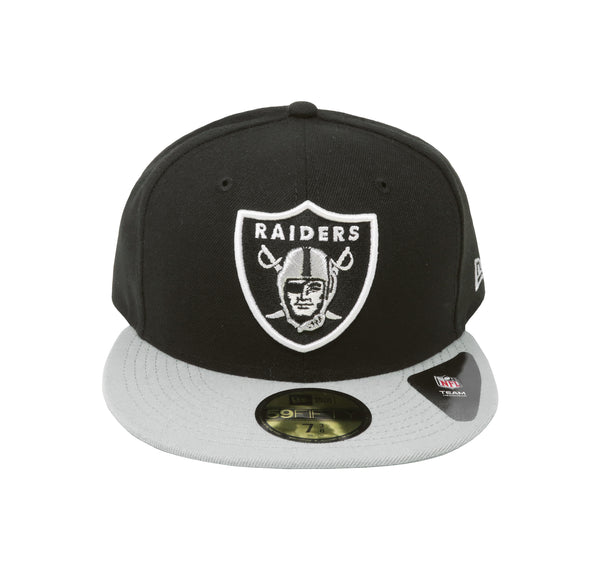 New Era Men's 59Fifty NFL Las Vegas Raiders Fitted Cap Two Tone