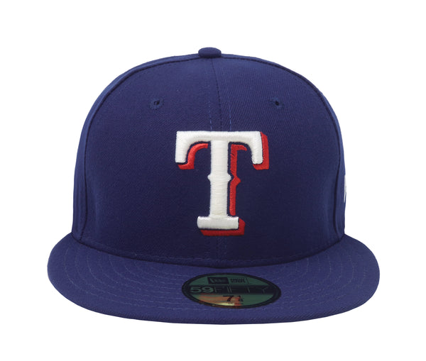New Era 59Fifty MLB Texas Rangers Royal Blue/White/Red Cap