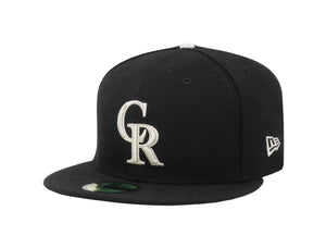 New Era 59Fifty MLB Colorado Rockies Black/Silver Cap