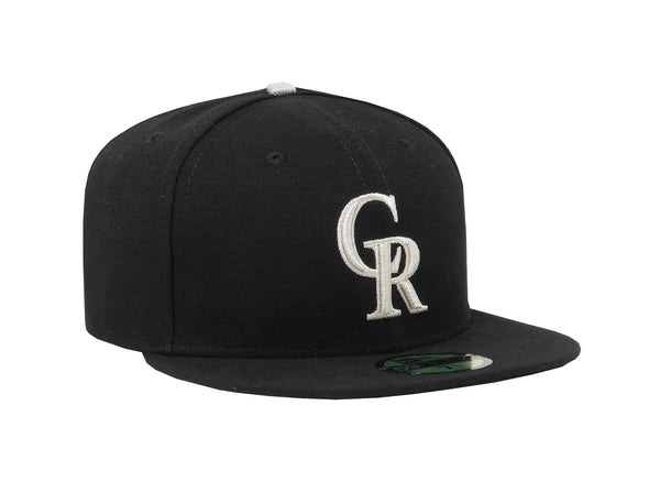 New Era 59Fifty MLB Colorado Rockies Black/Silver Cap