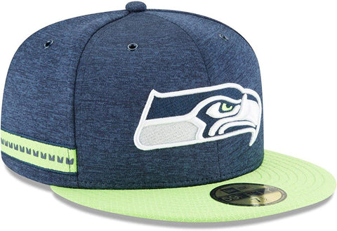 New Era NFL Seattle Seahawks Navy Blue/Green Neon cap