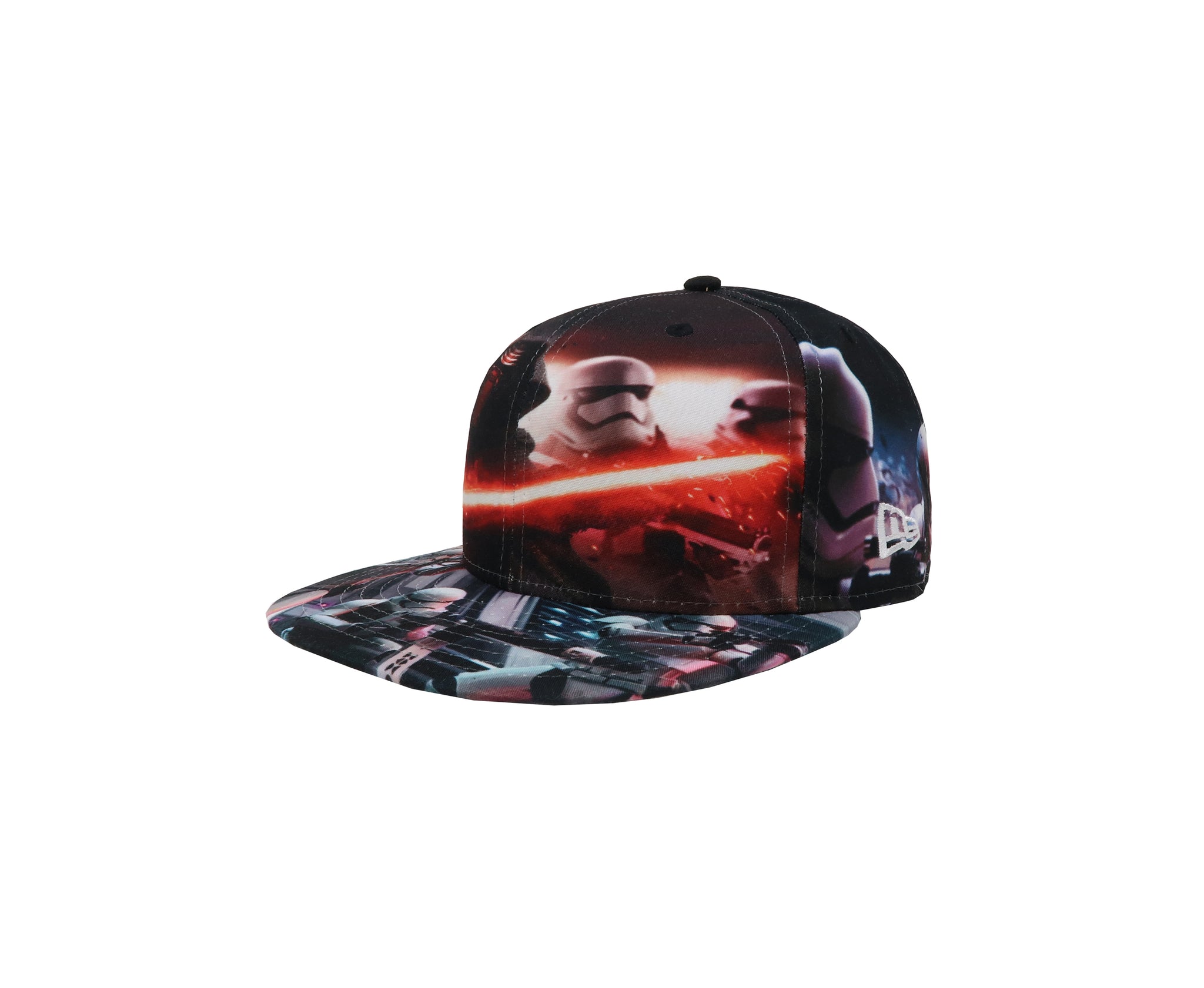 New Era 59Fifty Cap Star Wars All Over Battle Black Red Fitted Hat