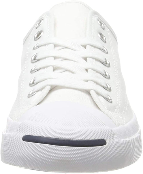 [1Q698] Converse Women Shoes Jack Purcell Canvas White Low Top Sneakers