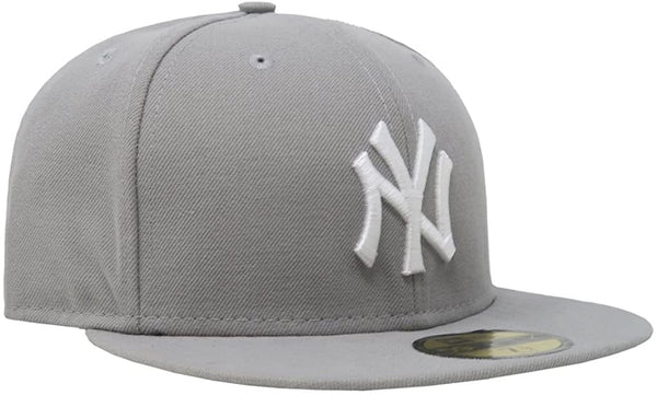 New Era 59Fifty MLB basic New York Yankees Gray/White Cap