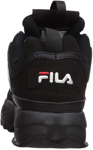 [FW04544-014] Fila Big Kids Juniors Disruptor II Black/White Shoes