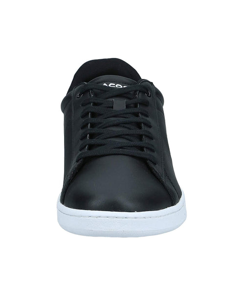 [7-33SPM1002024] Lacoste Men's Carnaby Evo SMA Black/White Sneaker