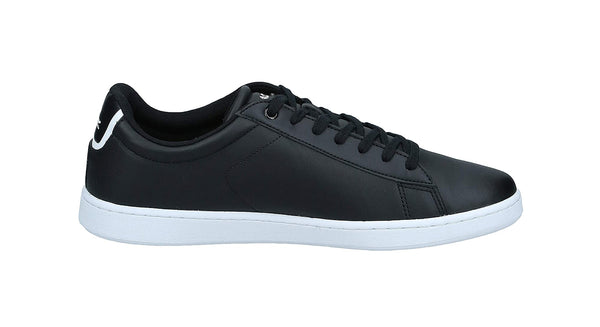 [7-33SPM1002024] Lacoste Men's Carnaby Evo SMA Black/White Sneaker