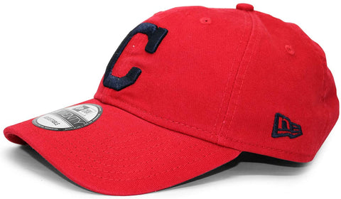 New Era 9Twenty MLB Cleveland Indians "C" Core Classic Red Adjustable Cap