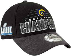New Era 9Forty NFL Los Angeles Rams 2018 Division Conference Champions Cap