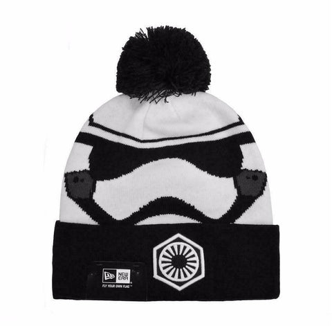 New Era Star Wars Stormtrooper VII Beanie Galactic Biggie Pom Knit Hat