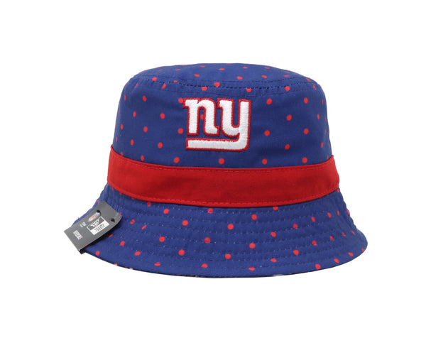 New Era NFL New York Giants Bucket Hat Royal Blue Reversible Child Cap